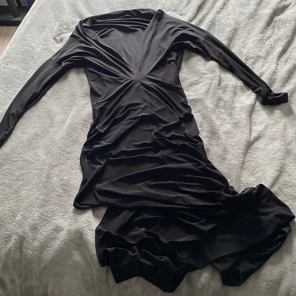 WINDSOR BLACK SMALL CONVERTIBLE DRESS